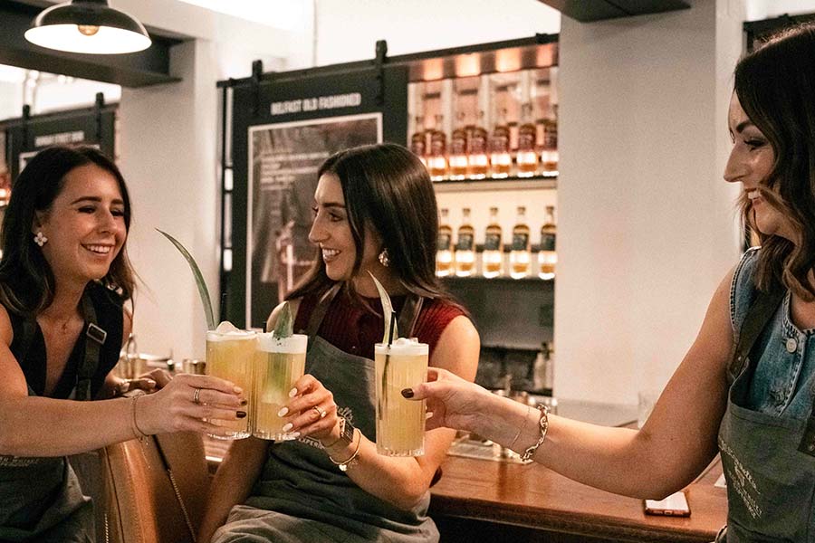 Cocktail Class Cheers McConnells Whiskey