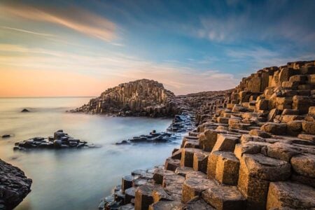 Giants Causeway basalt columns on a Giants Causeway tour from Belfast